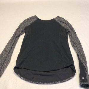 Lululemon Black Fleece Athletic Sweater Size 4